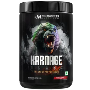 BIG MUSCLES KARNAGE BLACK PRE-WORKOUT